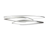 Volkswagen Passat B8.5 için Krom Arka Tampon Alt Çıtası 3 Parça 2019 Ve Üzeri thumbnail 2