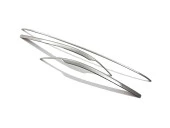 Volkswagen Passat B8.5 için Krom Arka Tampon Alt Çıtası 3 Parça 2019 Ve Üzeri thumbnail 3