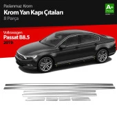 Volkswagen Passat B8.5 için Krom Yan Kapı Çıtası 8 Parça 2019 Ve Üzeri - 1