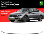 Volkswagen Passat B8.5 için Krom Ön Tampon Çıtası 2019 Ve Üzeri thumbnail 1