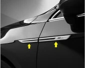 Volkswagen Passat B8.5 için ABS Krom Çamurluk Çıtası 4 Parça. R Line 2019 Ve Üzeri thumbnail 1