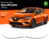 Renault Clio 5 için Krom Ayna Alt Çıtası 2 Parça. 2019 Ve Üzeri - 1