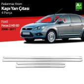 Ford Focus 2 için Hatchback Sedan Krom Kapı Yan Çıtası 2008-2011 thumbnail 1