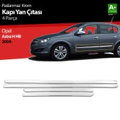 Opel Astra H için Hatchback Krom Kapı Yan Çıtası 2004 Üzeri thumbnail 1