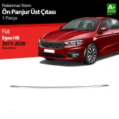 Fiat Egea Hatchback için Krom Ön Panjur Üst Çıtası 2015-2020 thumbnail 1