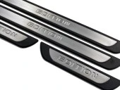 Skoda Scala Krom için Kapı Eşik Koruması Edition Line 2019 Üzeri 4 Parça thumbnail 3
