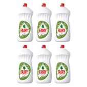 Fairy Elma Kokulu Sıvı Bulaşık Deterjanı 6 X 650 Ml - 1