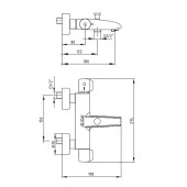 ECA Termostatik Banyo Bataryası Isı Ayarlı Dereceli 102102340 - 2