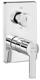 ECA Delta Ankastre Banyo Bataryası Sıva Üstü 2 Yollu 102167207-KDE thumbnail 1