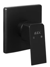 ECA Tiera Ankastre Duş Bataryası Sıva Üstü Mat Siyah 102167105C1-K thumbnail 1