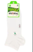 PLUS ERKEK BAMBU PATİK BEYAZ 12'Lİ 4605 - 1