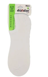 PLUS ERKEK BAMBU SNEAKER BEYAZ 6'LI 6883 - 1