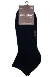 PLUS ERKEK TABANALTI HAVLU PATİK SİYAH 6'LI 7651 - 1