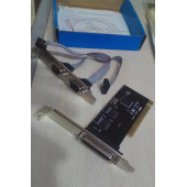 (SIFIR KUTUSUNDA) NAVİDATA Pcı Paralel Port Lpt Kart Db25 PCI KART 25 Pin Paralel Lpt Kart - 3