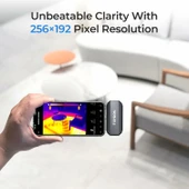 TOPDON TC001 Android için Termal Kamera, 256 x 192 IR Yüksek Çözünürlük - Gri - 2