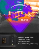 Hti-Xintai Termal Kamera, Kızılötesi Kamera 320 x 240 IR Çözünürlüklü - 3