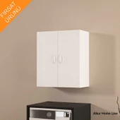 MODİLAYN AHSEN 55 x 85 x32,5 cm Çok Amaçlı Asma Mutfak & Banyo Dolabı - 1