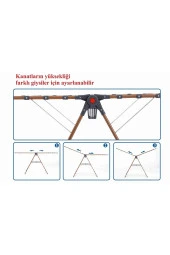 Devecioğlu Harbinger Mm033 Nova Lux Çamaşır Kurutma Askısı thumbnail 3