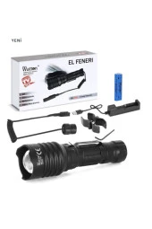 Watton Tg-10 Şarjlı Profesyonel Av Feneri Watton Wt-620 - 1