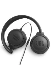 JBL Tune 500 Mikrofonlu Kablolu Kulaküstü Siyah Kulaklık - 2