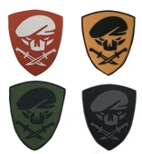 Single Sword Komando Bere-Bıçak Plastik Patch - Peç - 1