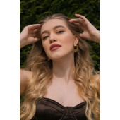 Kolye 2 Adet ,Küpe 2 Adet ve Yüzük Takı Set9 (Liabel Kolay Uygulanan 3 Renkli Göz Farı Hediye) - 3