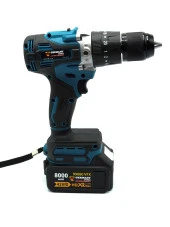 Germany Style GRM99890VFX 4'lü Set 2-26 Şarjlı Kırıcı -Şarjlı Taşlama-13mm Şarjlı Darbeli Matkap-Şa - 4