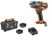 Aeg Bss 18HTF12BL-502C Darbeli Somun Sıkma 18V (2x5.0 Ah) - 1