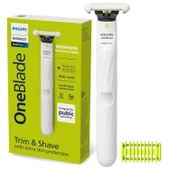 Philips Norelco OneBlade QP1924/70 Kasık ve Kişisel Vücut Bakım Seti - 1