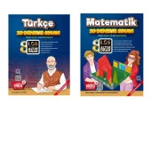 ALTIN ORAN 8.SINIF TÜRKÇE - MATEMATİK 20 DENEME SINAVI (2 Kitap) thumbnail 1