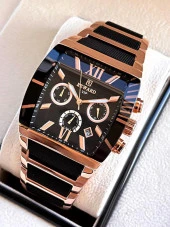 Rwd.39 Reward Çelik/Silikon Kordon İç Fonksiyonlar Aktif 3 Atm Suya Dayanıklı Erkek Kol Saat thumbnail 1