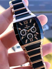 Rwd.39 Reward Çelik/Silikon Kordon İç Fonksiyonlar Aktif 3 Atm Suya Dayanıklı Erkek Kol Saat thumbnail 3