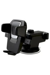 Torima JX-32 Siyah Araç Telefon Braketi, Araba Telefon Tutucu - 3