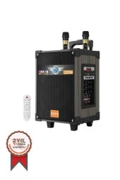 Torima LT-910 Kablosuz 2 Mikrofonlu Kablosuz Hoparlör thumbnail 1