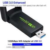 Torima Dual Band USB Adapter 1300 MBPS YD-33 Wireless - 4