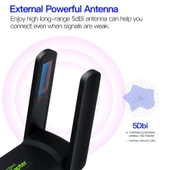 Torima Dual Band USB Adapter 1300 MBPS YD-33 Wireless - 2