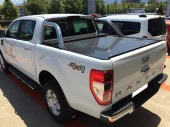Ford Ranger Xlt için Sürgülü Kapak, Roll Back, Parlak Siyah - 1