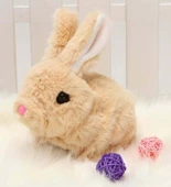 Yürüyen, Sesli Hareketli Sevimli Peluş Bunny Tavşan - Sweet Bunny thumbnail 1
