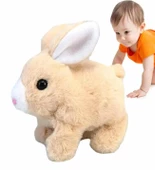 Yürüyen, Sesli Hareketli Sevimli Peluş Bunny Tavşan - Sweet Bunny thumbnail 2