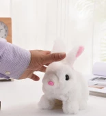 Yürüyen, Sesli Hareketli Sevimli Peluş Bunny Tavşan - Sweet Bunny thumbnail 9