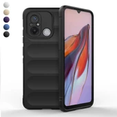 Xiaomi Redmi 12C Kılıf Optimum Lens Çerçeveli Silikon Kapak - 1