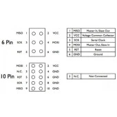 AVRISP USBASP STK500 için 10 Pin i 6 Pin e Dönüştürücü Kartı thumbnail 2