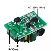 5V 700mA 220V'dan 5V'a AC-DC Gerilim Azaltıcı Modülü thumbnail 2