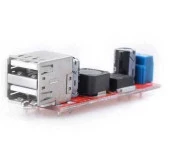 Çift USB Çıkışlı 9V/12V/24V/36V - 5V 3A Gerilim Azaltıcı Modülü thumbnail 1