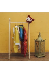 Montessori Askılık Çocuk Odası Askısı Bebek Odası Askısı Dekoratif Çoçuk Konfeksiyon Askılık thumbnail 1