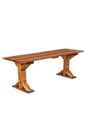 Ahşap Bank Mutfak Bankı Bench 100cm X 30cm - 1