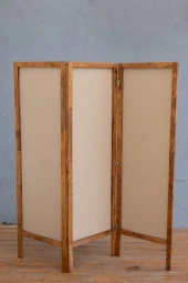 Ahşap Paravan 3 Kanatlı - 1
