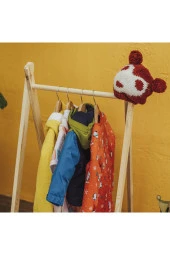 Montessori Askılık Çocuk Odası Askısı Bebek Odası Askısı Dekoratif Çoçuk Konfeksiyon Askılık thumbnail 2