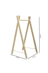 Montessori Askılık Çocuk Odası Askısı Bebek Odası Askısı Dekoratif Çoçuk Konfeksiyon Askılık thumbnail 3