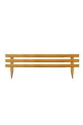 Pinoxi Ahşap Bahçe Çiti Sınır Çit 100 Cm X 40 Cm - 2